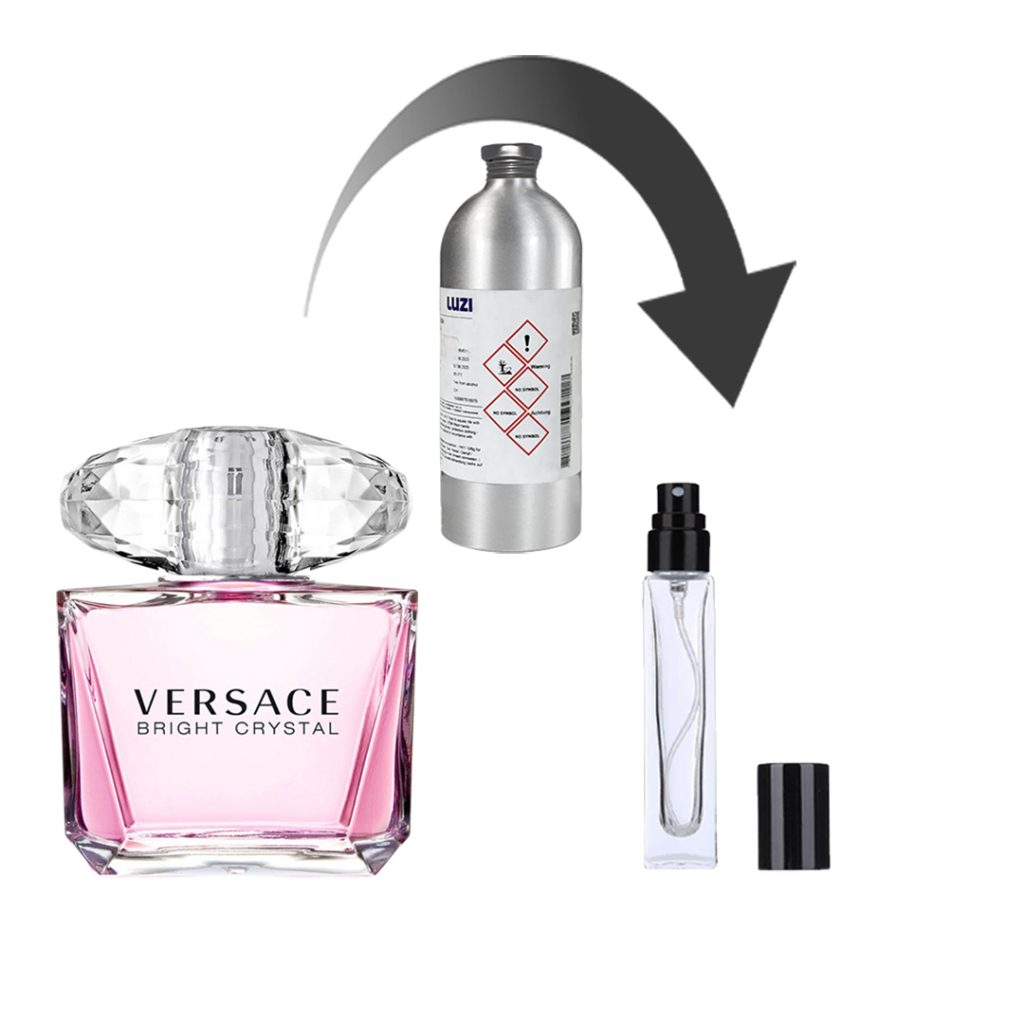 دکانت عطر ورساچه برایت کریستال - برند لوزی - 10 میلی لیتر