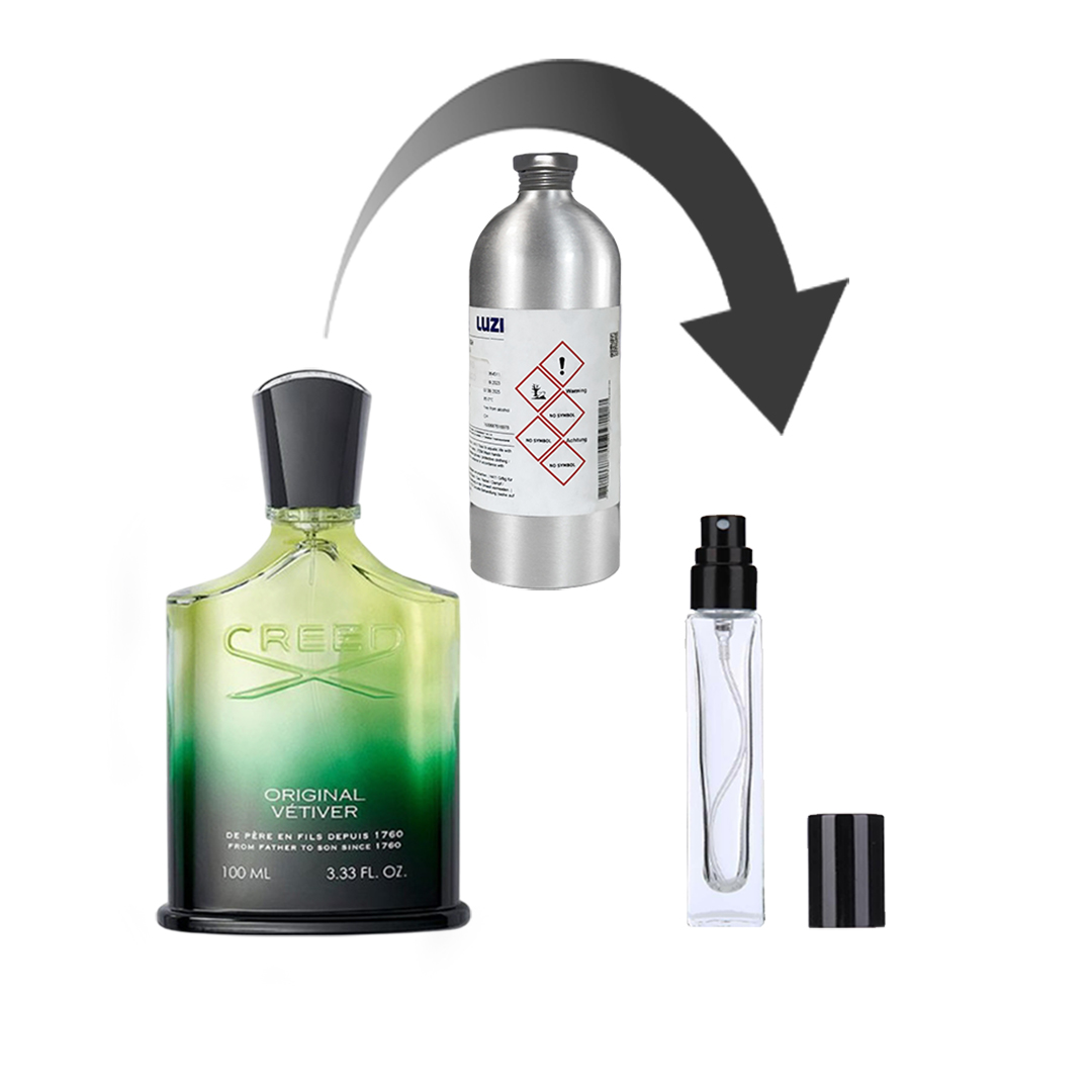 145(10) دکانت عطر کرید اوریجینال وتیور - برند لوزی - 10 میلی لیتر