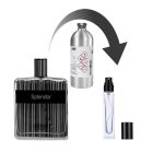 دکانت عطر سریس اسپلندور مشکی - برند لوزی - 10 میلی لیتر
