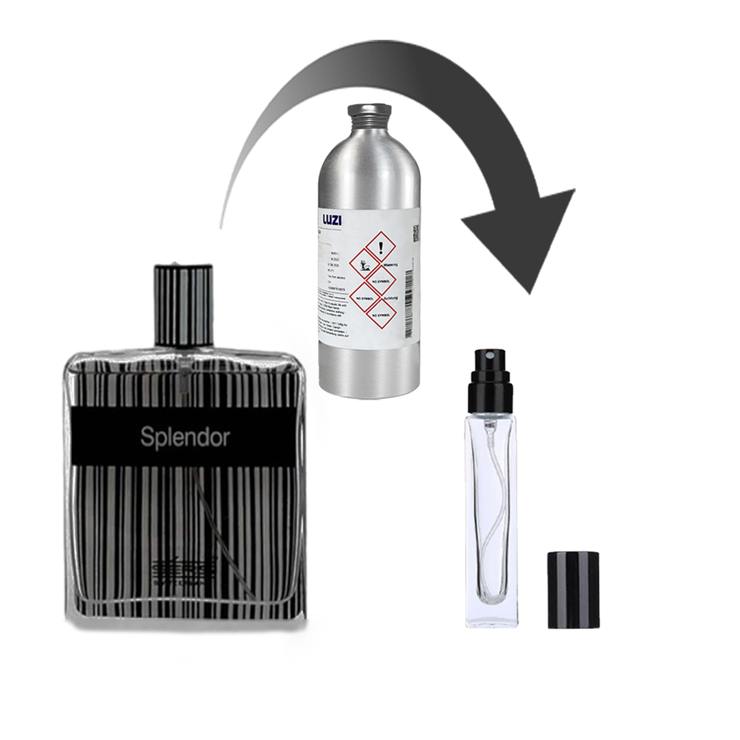161(10) دکانت عطر سریس اسپلندور مشکی - برند لوزی - 10 میلی لیتر
