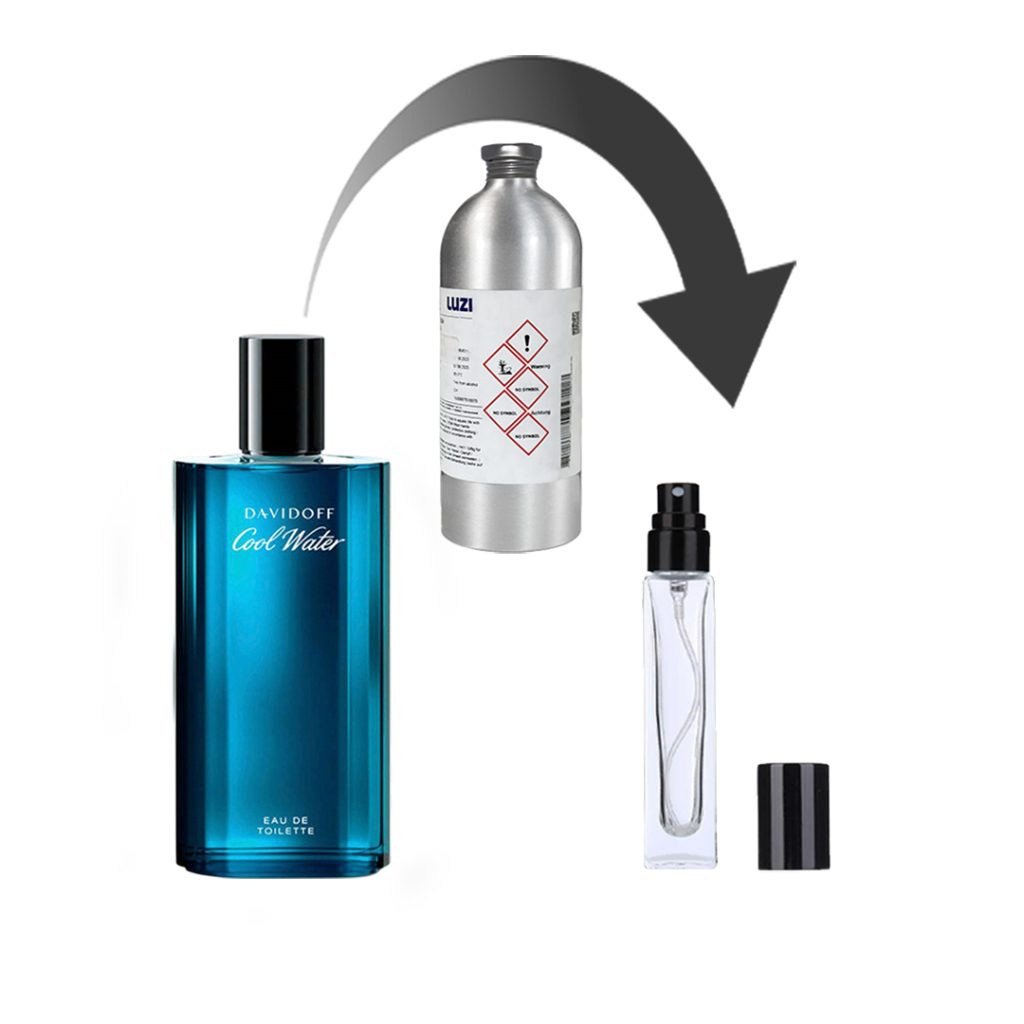 دکانت عطر دیویدوف کول واتر - برند لوزی - 10 میلی لیتر